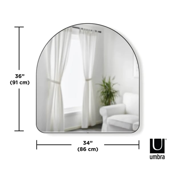 Καθρέπτης Hubba Mirror Titanium 87x91cm  Umbra 1017061-378