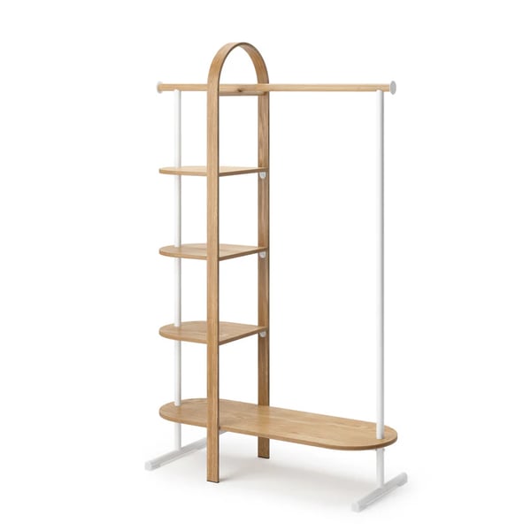 Κρεμάστρα Δαπέδου Bellwood 1019131-668 Natural-White Umbra