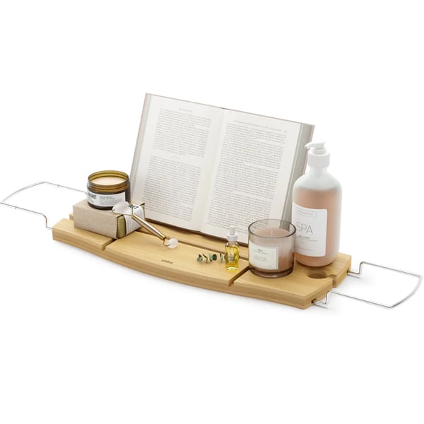 Δίσκος μπανιέρας Aquala Bathtub Caddy and Tray Natural Umbra