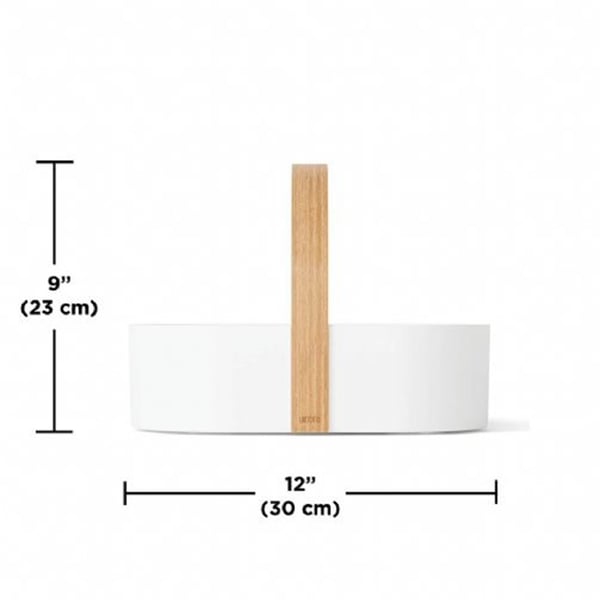 Κουτί αποθήκευσης Bellwood Caddy White-Natural Umbra