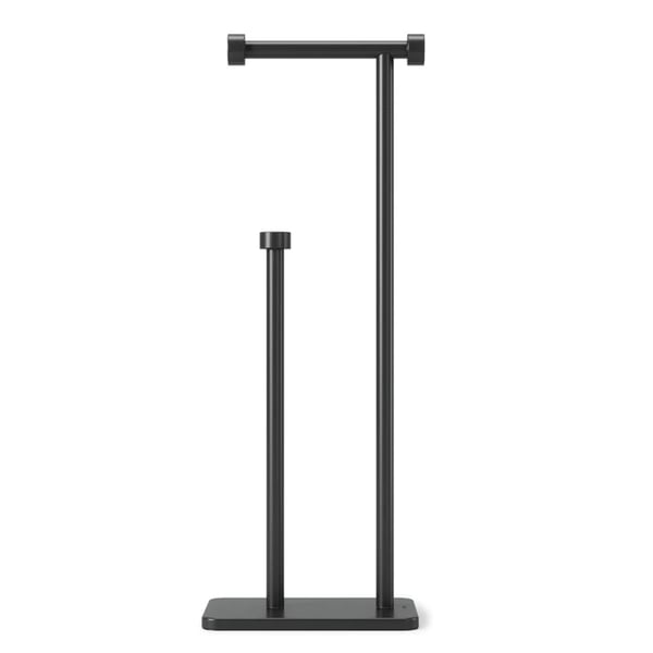 Χαρτοθήκη επιδαπέδια Cappa toilet paper Black Umbra