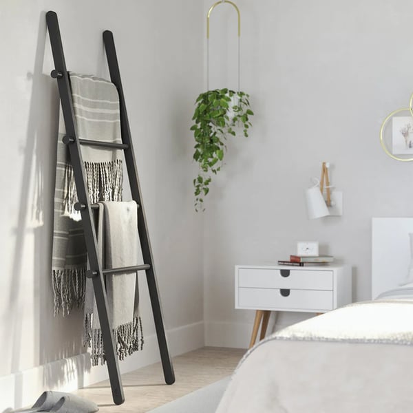 Σκάλα Leana ladder Black Matt Umbra