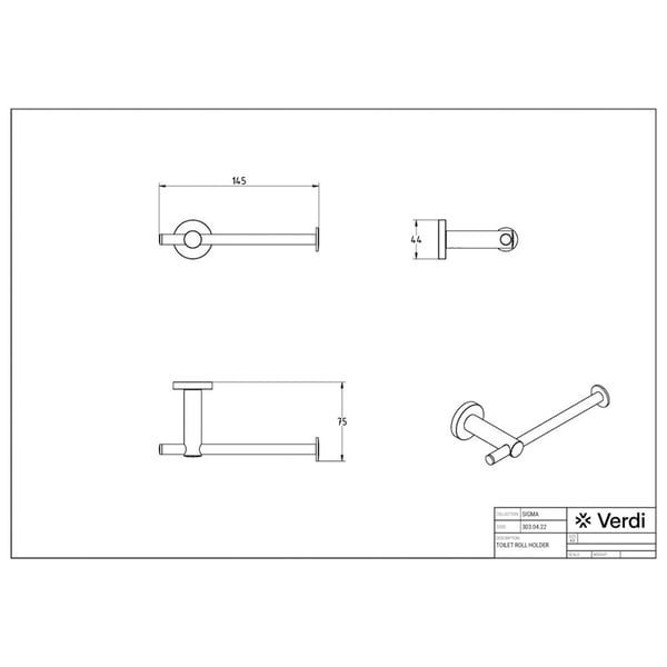 Χαρτοθήκη Sigma Chrome