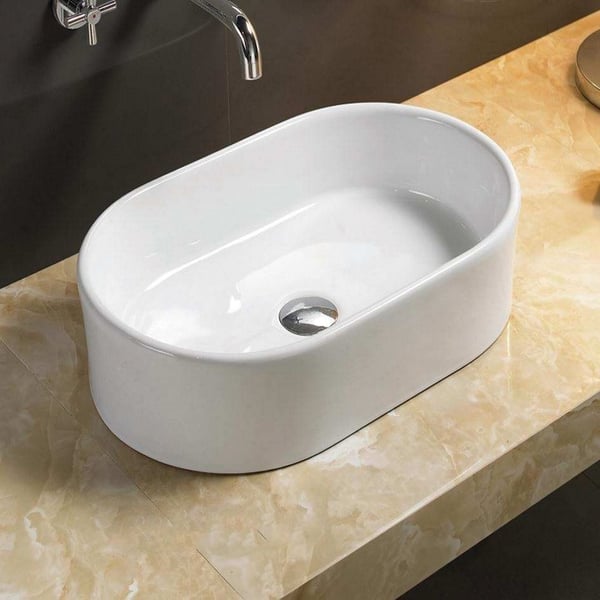 Νιπτήρας Corona Λευκό