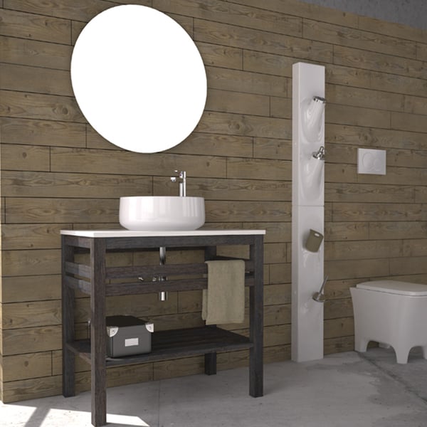 Έπιπλο μπάνιου Pure Wood 001