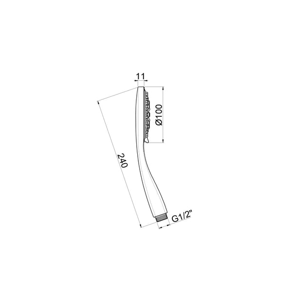 Τηλέφωνο ντους Emotion 3 ρυθμίσεων ΕΟ82051-100