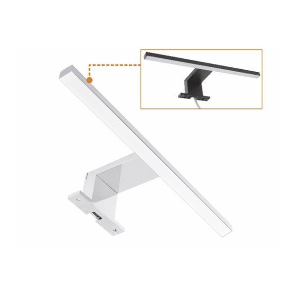 Φωτιστικό καθρέπτη ALA 300 μαύρο 30cm