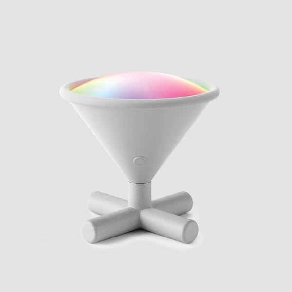 Επιτραπέζιο φωτιστικό Cono Portable Smart Grey Lamp 