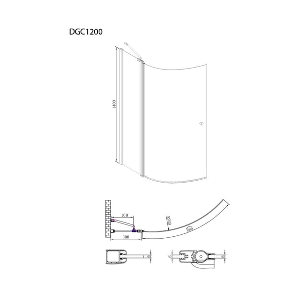 Πάνελ μπανιέρας Devon DGC 1200
