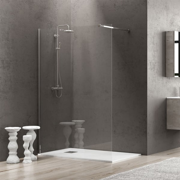 Σταθερό φύλλο καμπίνας Walk-In 1 Chromo 90x200cm