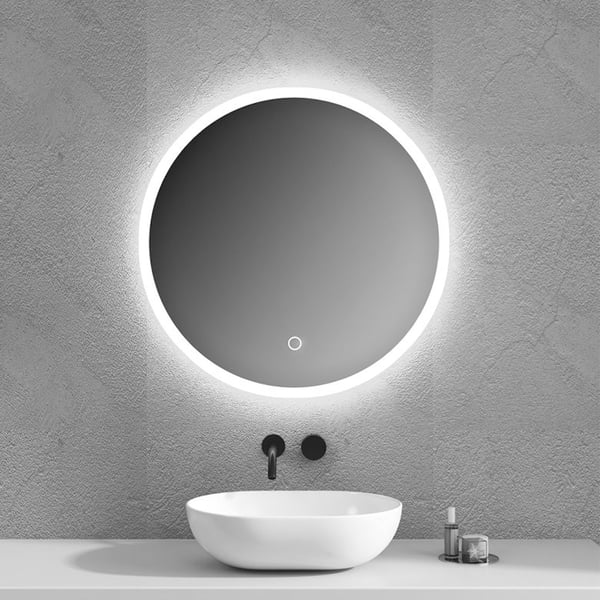 Καθρέπτης touch led Omicron Nova 60x60 cm