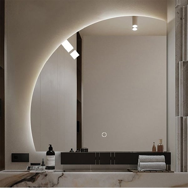 Καθρέπτης Galileo LED 100x90 cm 