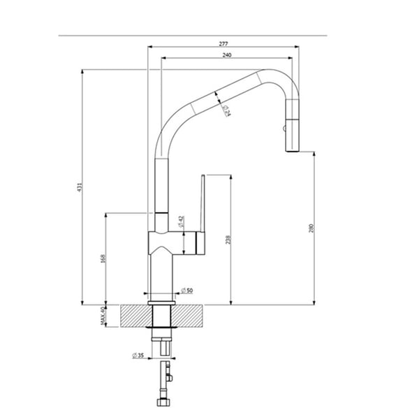 Μπαταρία νεροχύτη Vento