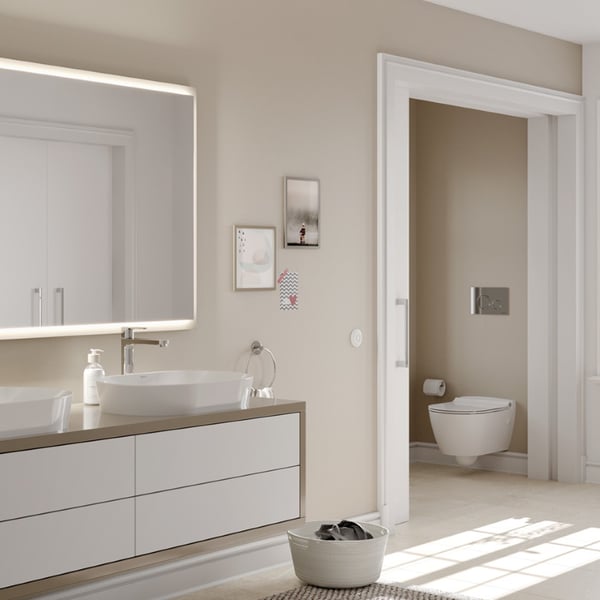 Λεκάνη Κρεμαστή Sapphire SP26 Rimless 