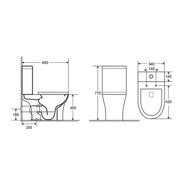 Λεκάνη Verona Round 