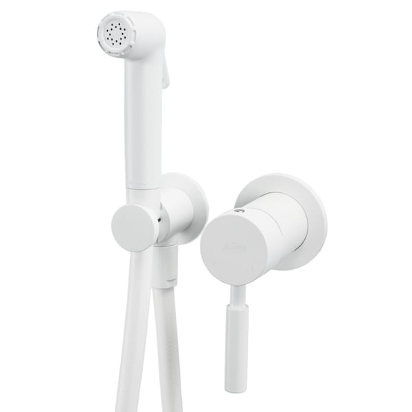 Ντουζάκι μπιντέ Flush Mix white matt