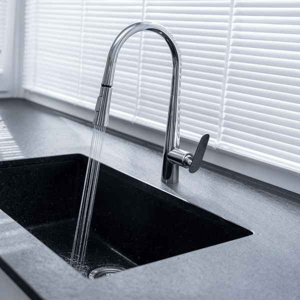 Μπαταρία νεροχύτη Nalda Chrome BAY 069D LAVEO