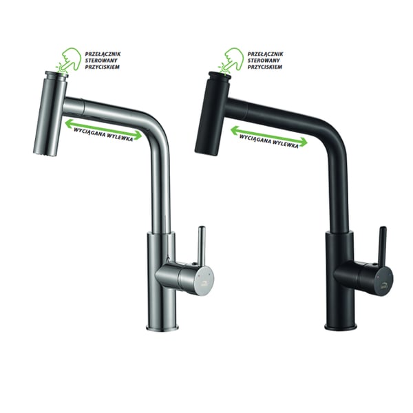 Μπαταρία νεροχύτη Toro Black Matt BAX 769D LAVEO