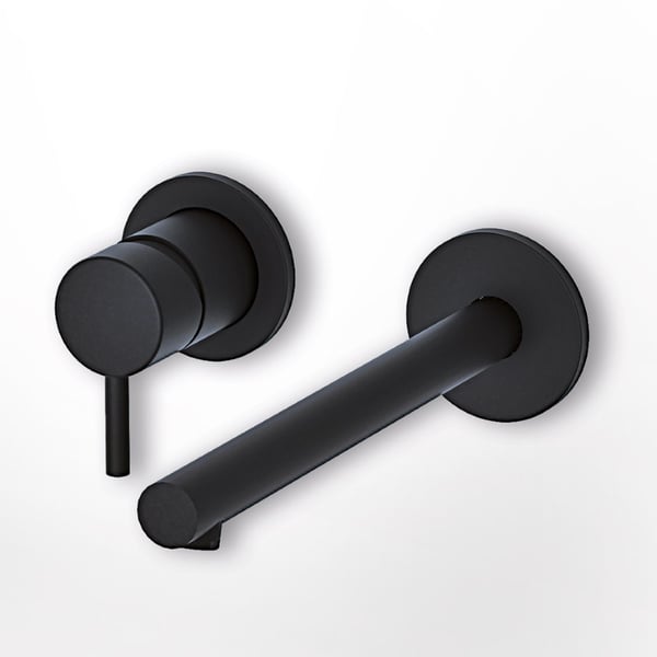 Μπαταρία Νιπτήρος Εντοιχισμού Tonda black matt 145904