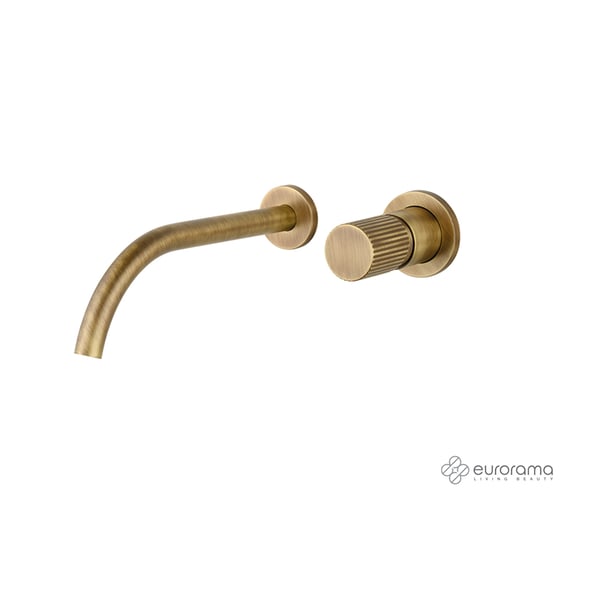 Μπαταρία Νιπτήρος Εντοιχισμού Oso Bronze Brushed 2 οπών 178954-221