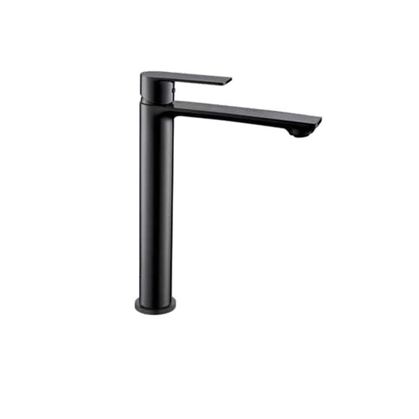 Μπαταρία Νιπτήρος Atena Black Matt ψηλή