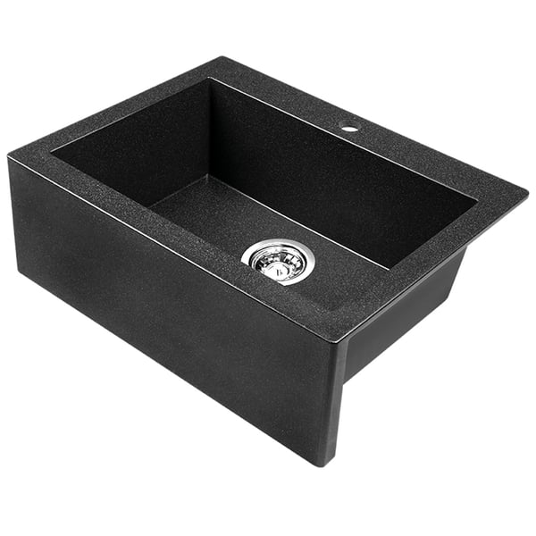 Νεροχύτης Komodo Black 49x58 cm