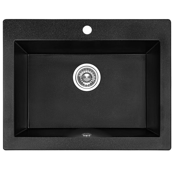 Νεροχύτης Komodo Black 49x58 cm