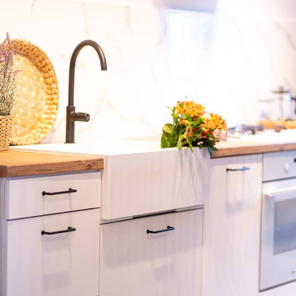 Νεροχύτης Komodo White 49x58 cm