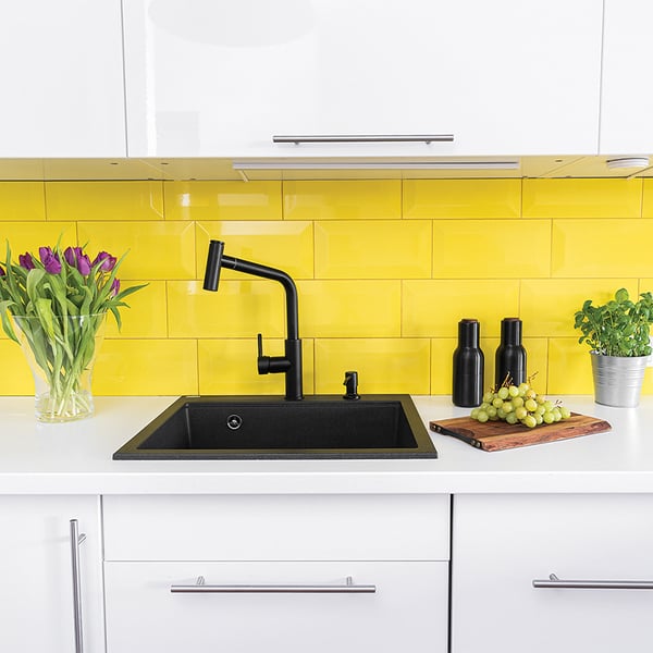 Νεροχύτης Tau Black 50x80