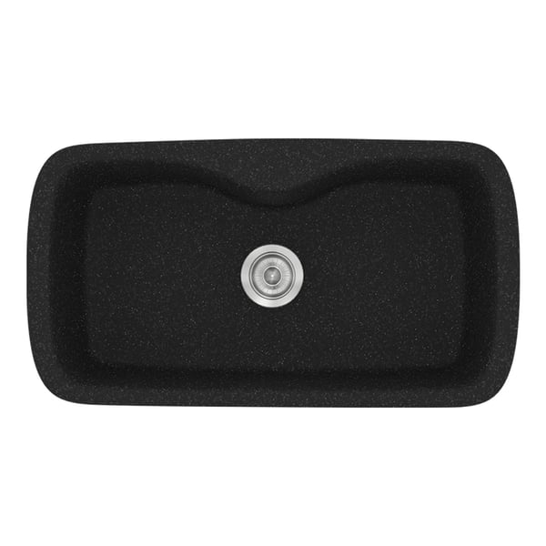 Νεροχύτης Classic 321 Granite Black Sanitec