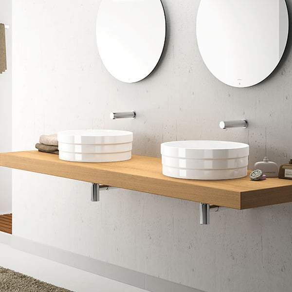 Νιπτήρας Ring White Ø45 cm 109390004 Sanindusa