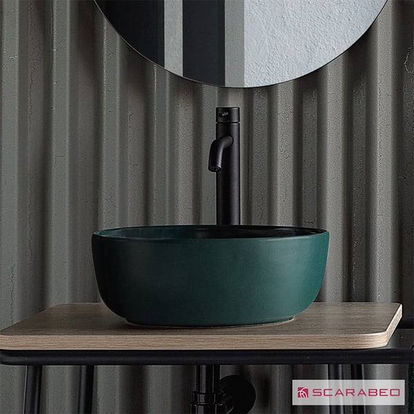 SCARABEO Glam Νιπτήρας Musk Φ39cm 1807-900