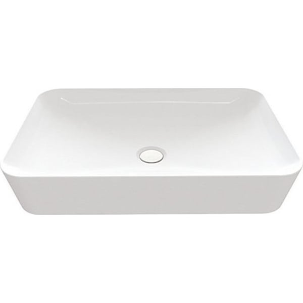 Νιπτήρας παραλληλόγραμμος Prisma 60x35 cm