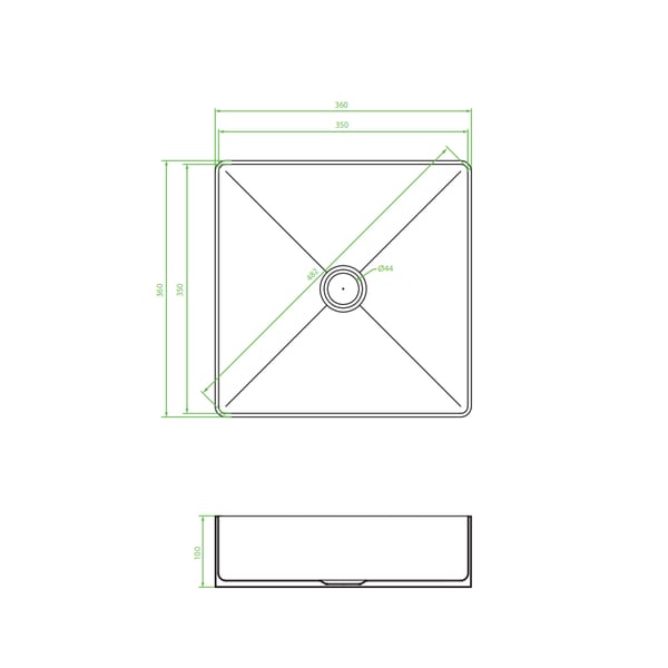 Νιπτήρας Pola Gold