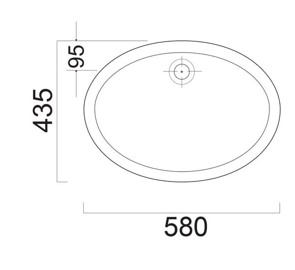 Νιπτήρας υποκαθήμενος 0501