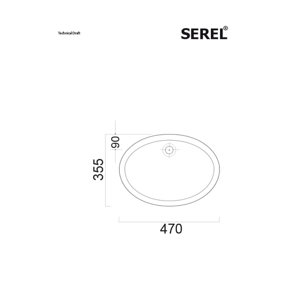 Νιπτήρας υποκαθήμενος 0551