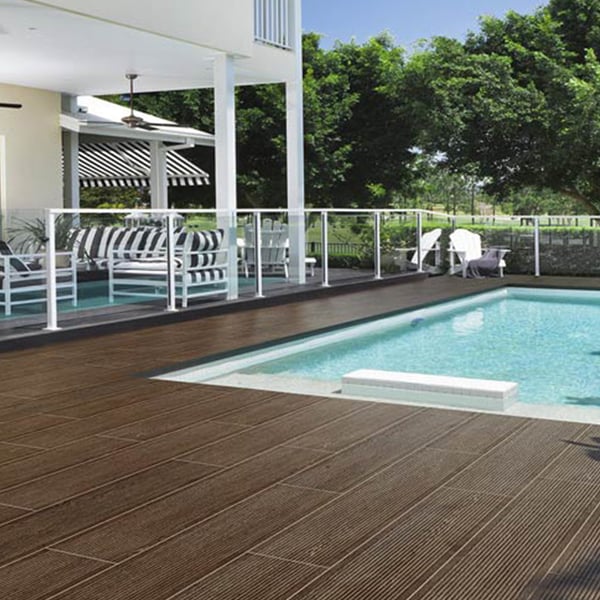 Πλακάκι Merbau Deck Wenge 23x120 cm STN Ceramica