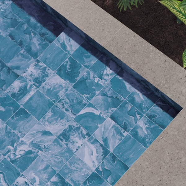 Πλακάκι Πισίνας Antlantico Mix 15x15 cm
