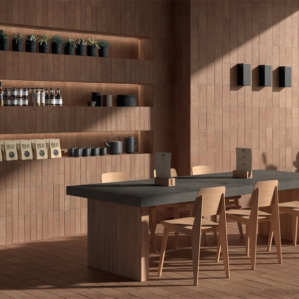 Πλακάκι Mattone 80x80 cm Kronos Ceramiche