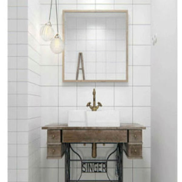 Πλακάκι λευκό Blanco Matte 20x20 cm