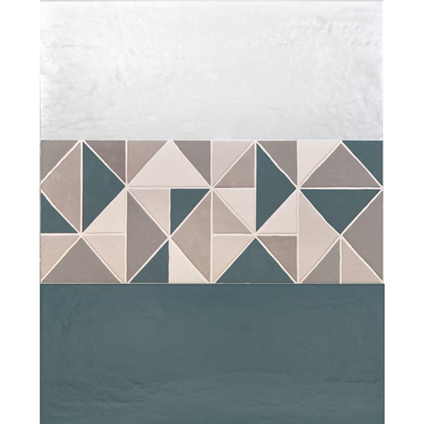 Πλακάκι Pueblo Decor Taos Petrolio 25x60 cm