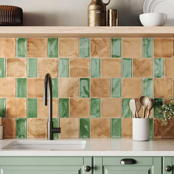 Πλακάκι Portofino Terra Emerald 15x45cm 