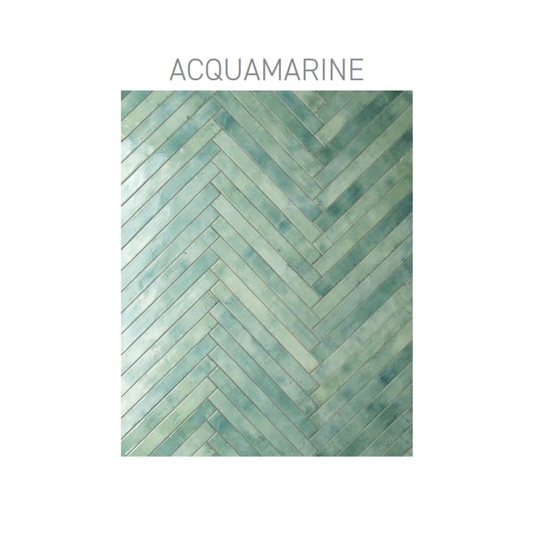 Πλακάκι Colors Acquamarine 4.8x45 cm 