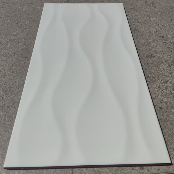 Πλακάκι Groove Decor White 20x40 cm