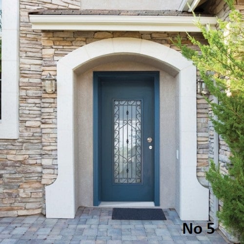 Πόρτα Golden Door Τζαμωτή