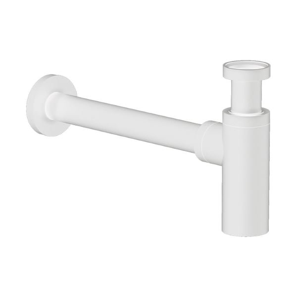 Σιφόνι νιπτήρος διακοσμητικό λευκό Sphera