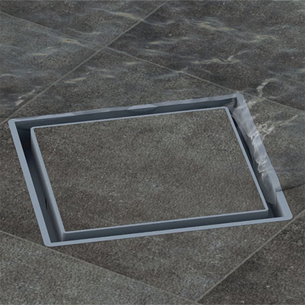 Σιφόνι δαπέδου Elit 10x10 cm