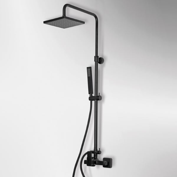 Στήλη ντους Quadra black matt 144065