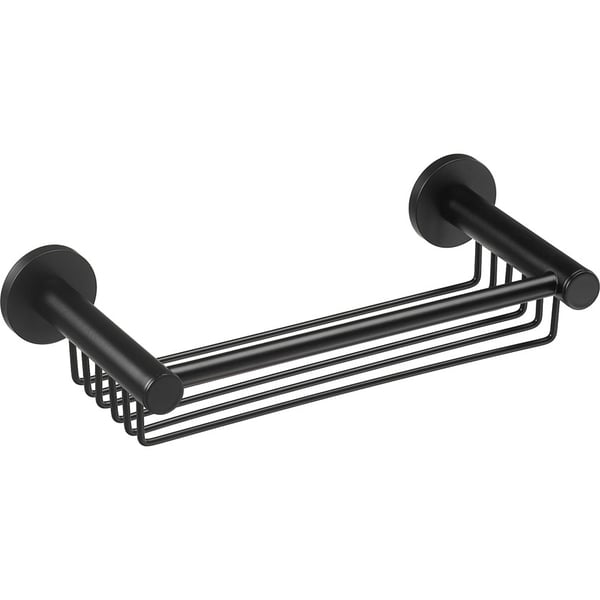 Σπογγοθήκη Sigma Διπλής Στήριξης Βαθιά 25 cm Μαύρο Ματ 