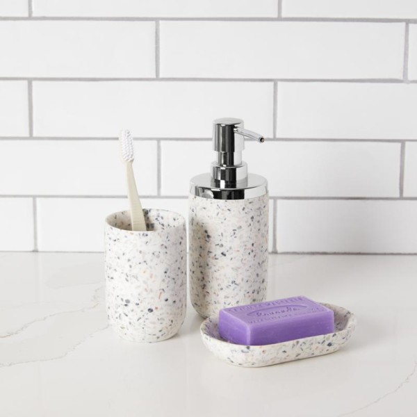 Σαπουνοθήκη Junip oval soap dish terrazzo gray-multi Umbra